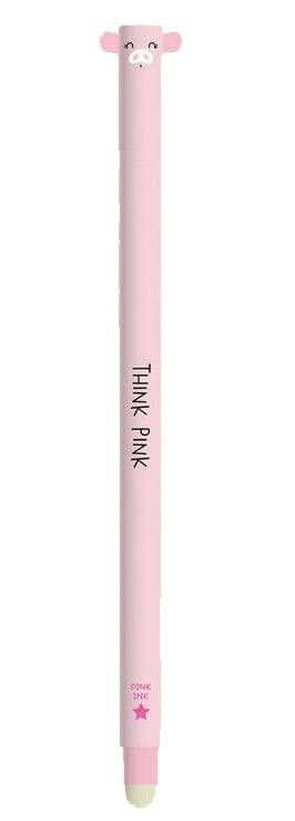 Pig Erasable Pen with Pink Ink - Anilas UK