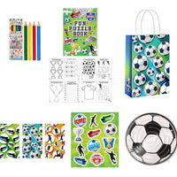Single Football themed Party Bag with Fillers - Anilas UK