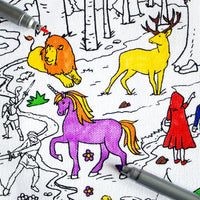 Eat Sleep Doodle's Fairytales & Legends Colour In Pencil Case - Anilas UK