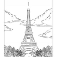 Famous Places An Advanced Colouring Book - Anilas UK