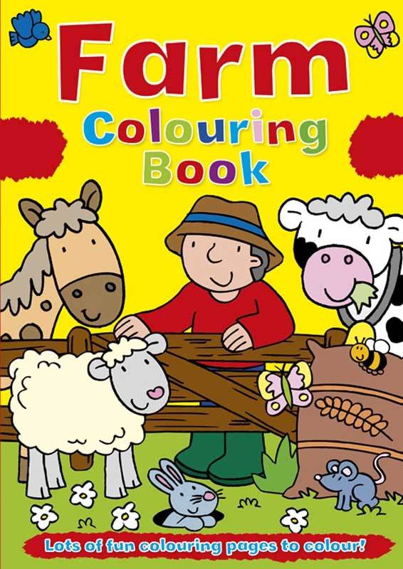 Farm Colouring Book - Anilas UK