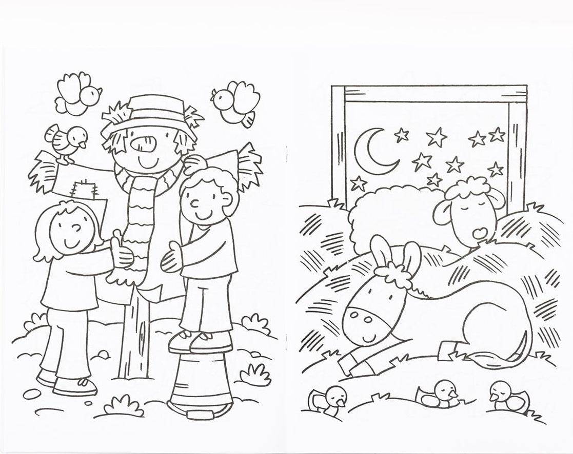 Farm Colouring Book - Anilas UK