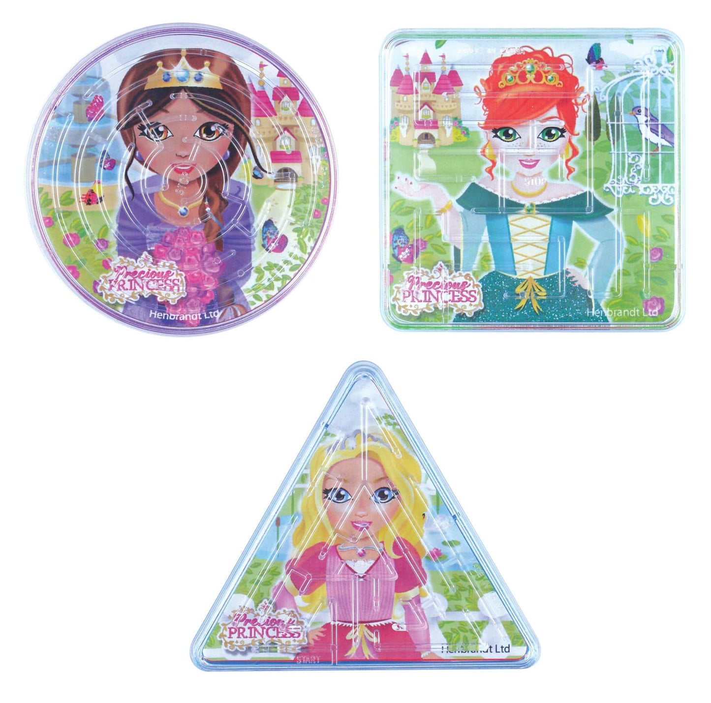 Princess themed 12 Party Bags with Fillers - Anilas UK