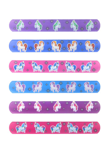 12 Unicorn Snap Bracelets - Anilas UK