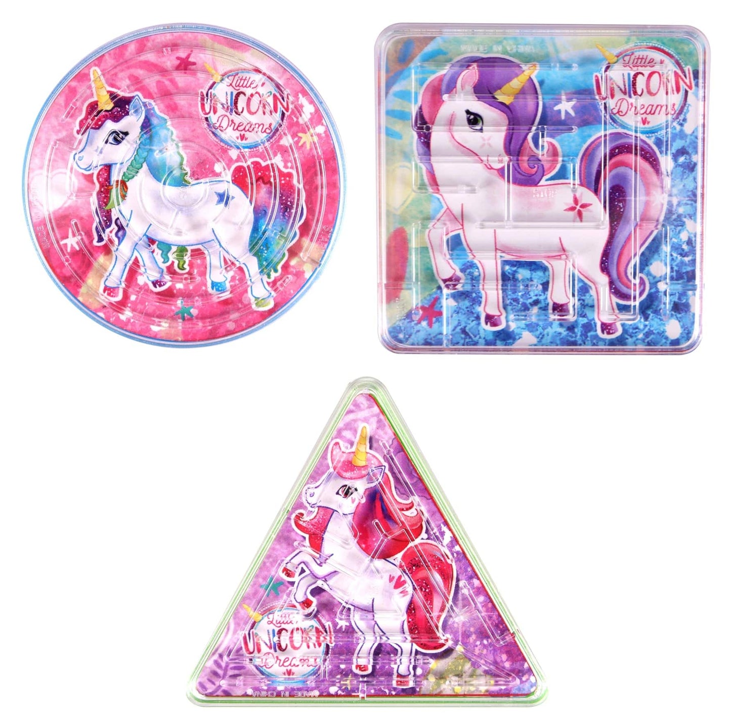12 Mini Unicorn Themed Mazes - Anilas UK