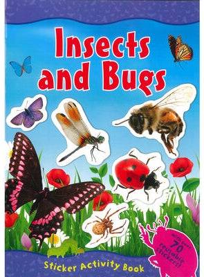 Insects and Bugs Sticker Activity Book - Anilas UK