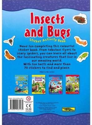 Insects and Bugs Sticker Activity Book - Anilas UK