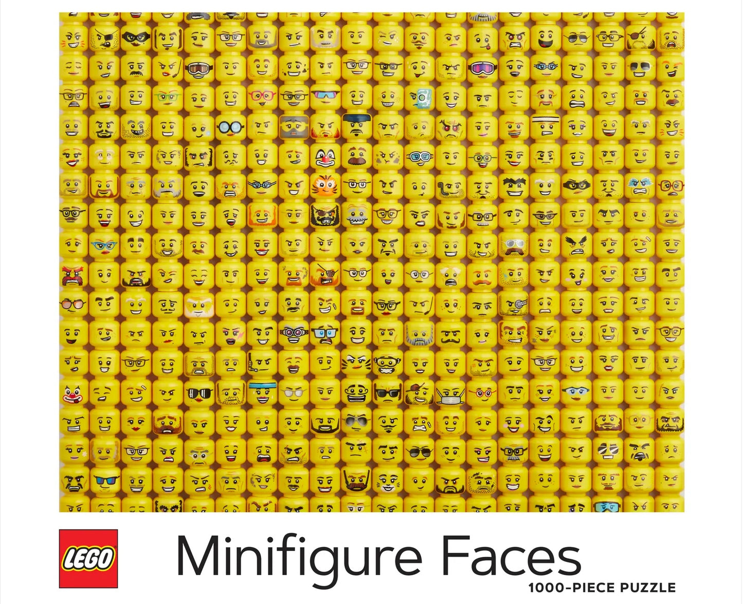 Lego Minifigure Faces 1000 Piece Puzzle - Anilas UK