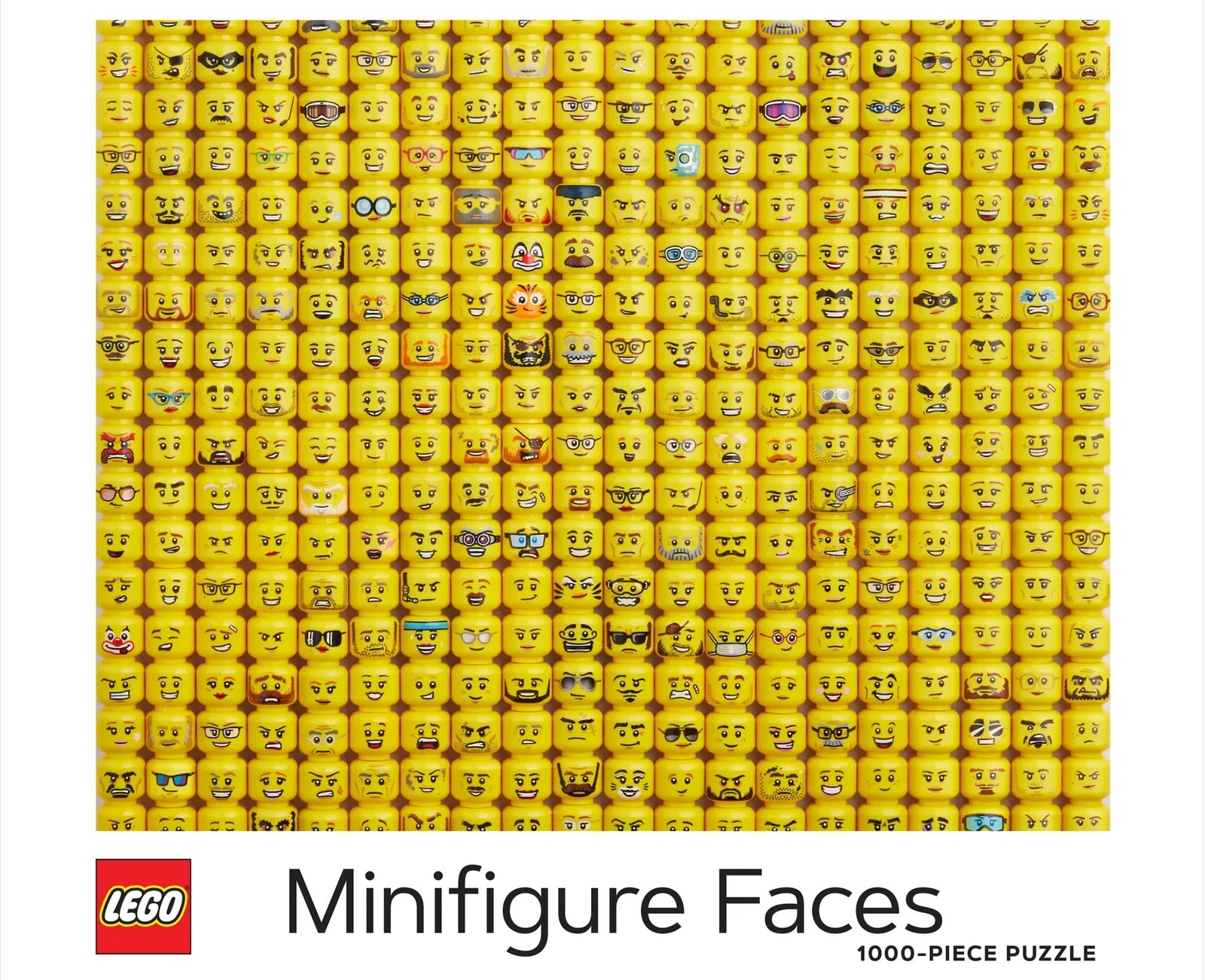 Lego Minifigure Faces 1000 Piece Puzzle - Anilas UK