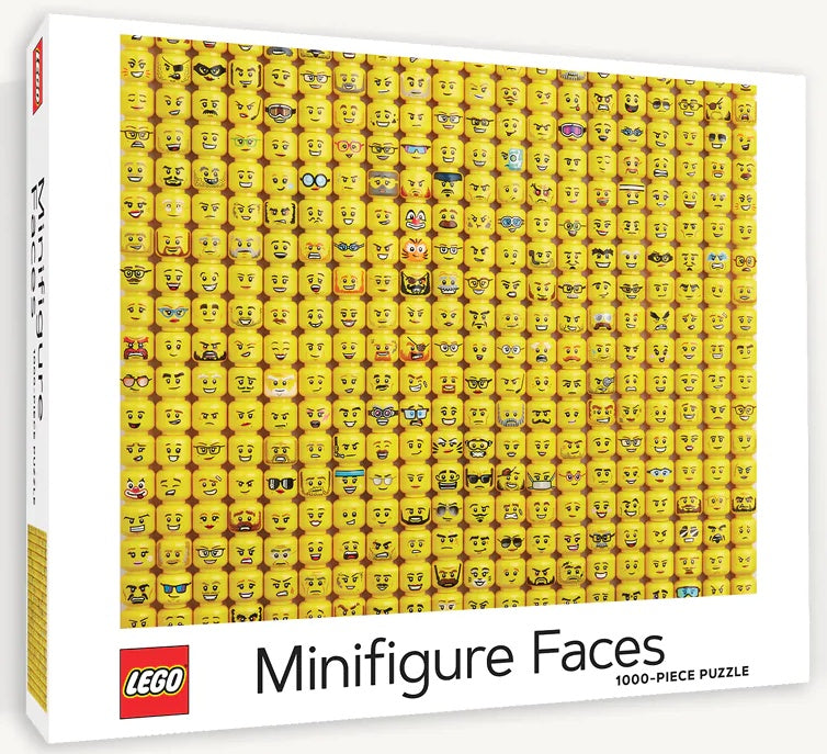 Lego Minifigure Faces 1000 Piece Puzzle - Anilas UK