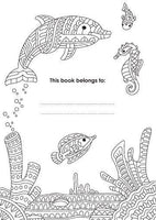 
              Life in the Ocean Advanced Colouring Book - Anilas UK
            