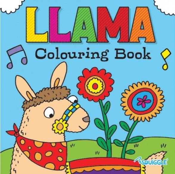 Unicorn, Mermaid, Ballerina & Llama Set of 4 Colouring books - Anilas UK