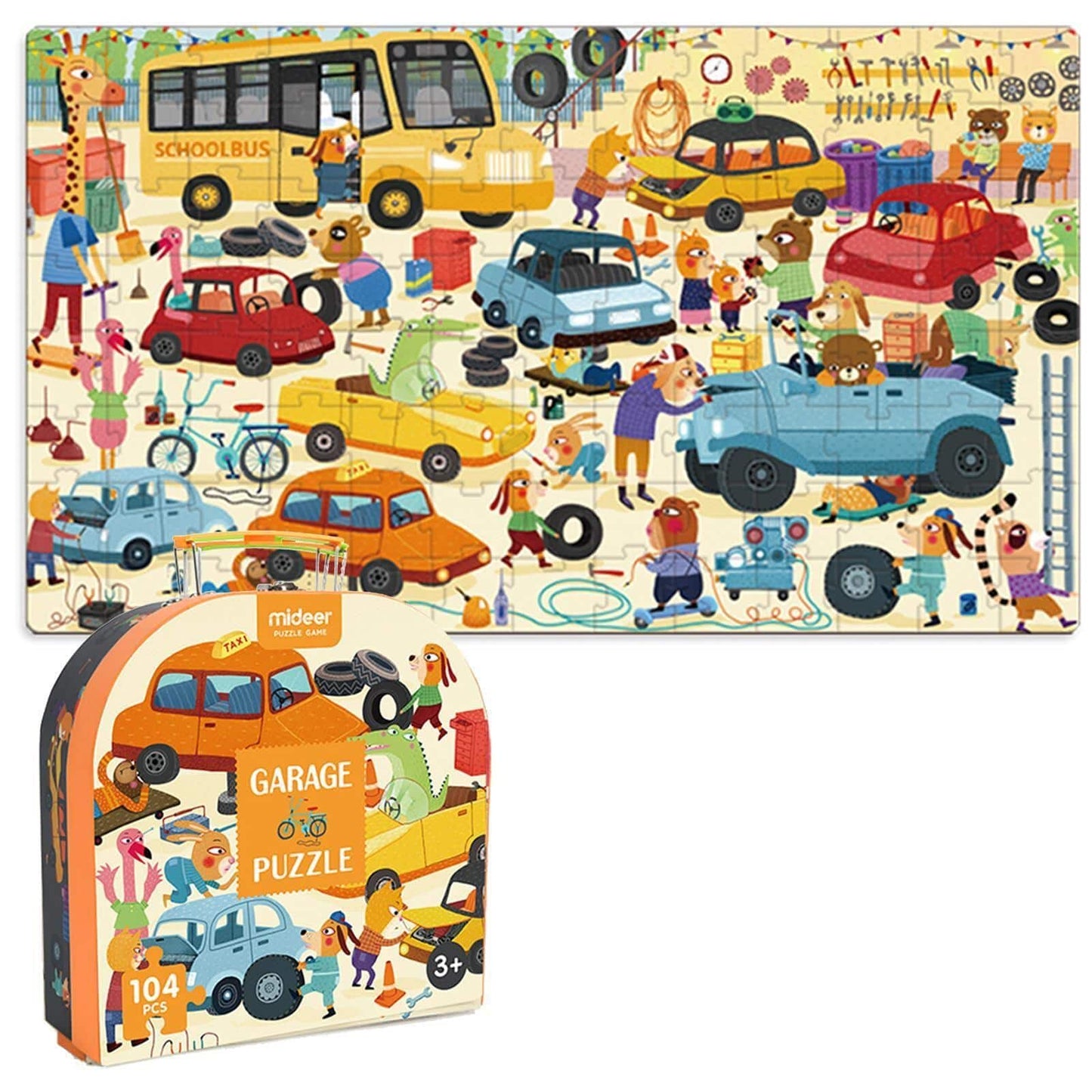 Mideer Garage Gift Box Puzzle - Anilas UK