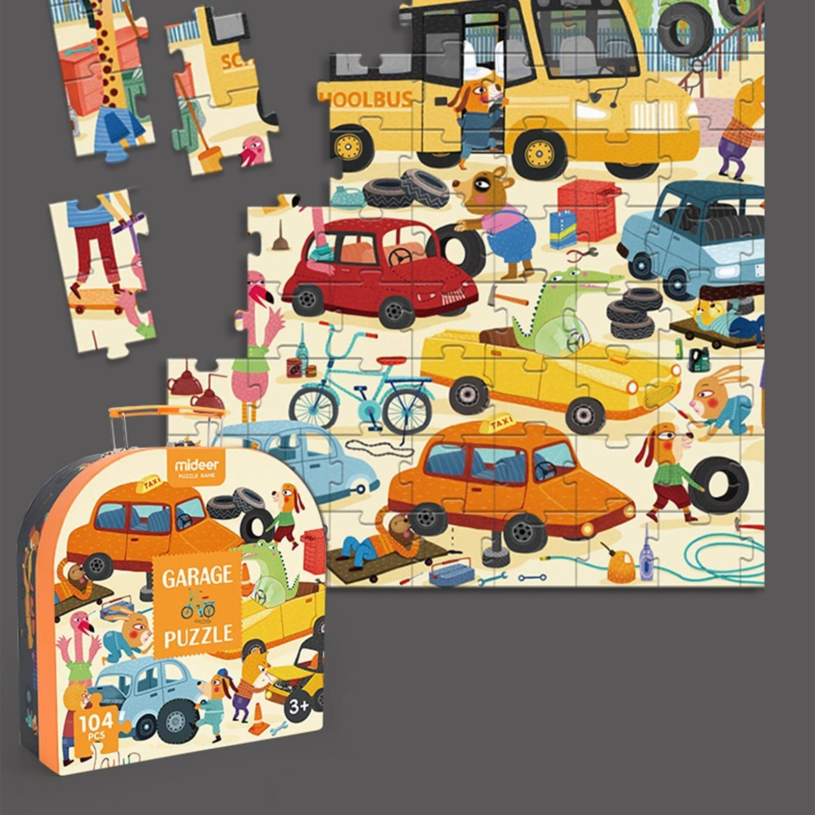 Mideer Garage Gift Box Puzzle - Anilas UK