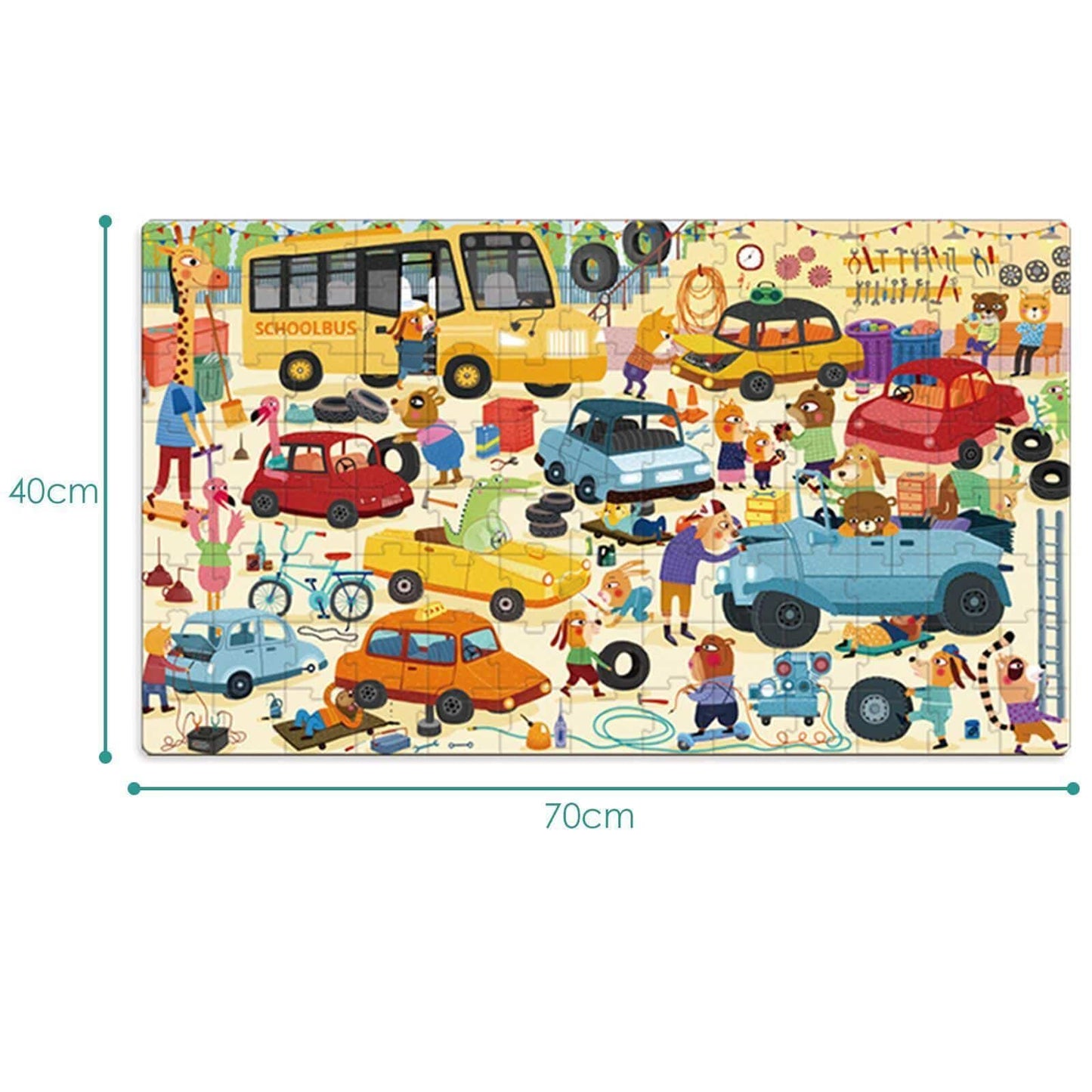 Mideer Garage Gift Box Puzzle - Anilas UK