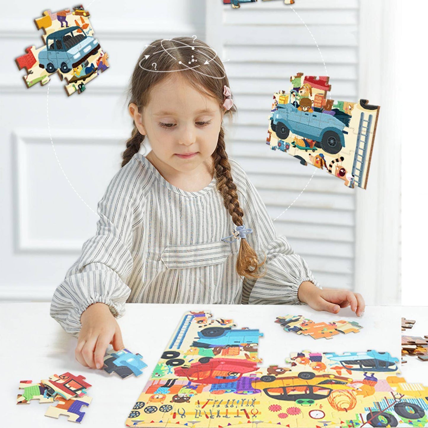 Mideer Garage Gift Box Puzzle - Anilas UK