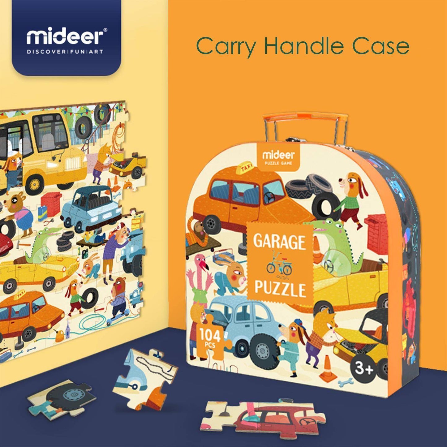 Mideer Garage Gift Box Puzzle - Anilas UK