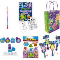 Monsters themed 12 Party Bags with Fillers - Anilas UK