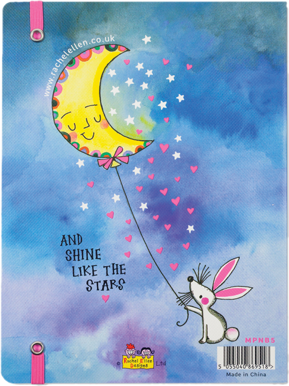Moon Dance Notebook by Rachel Ellen Designs - Anilas UK