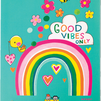 Positive Vibes Notebook by Rachel Ellen Designs - Anilas UK