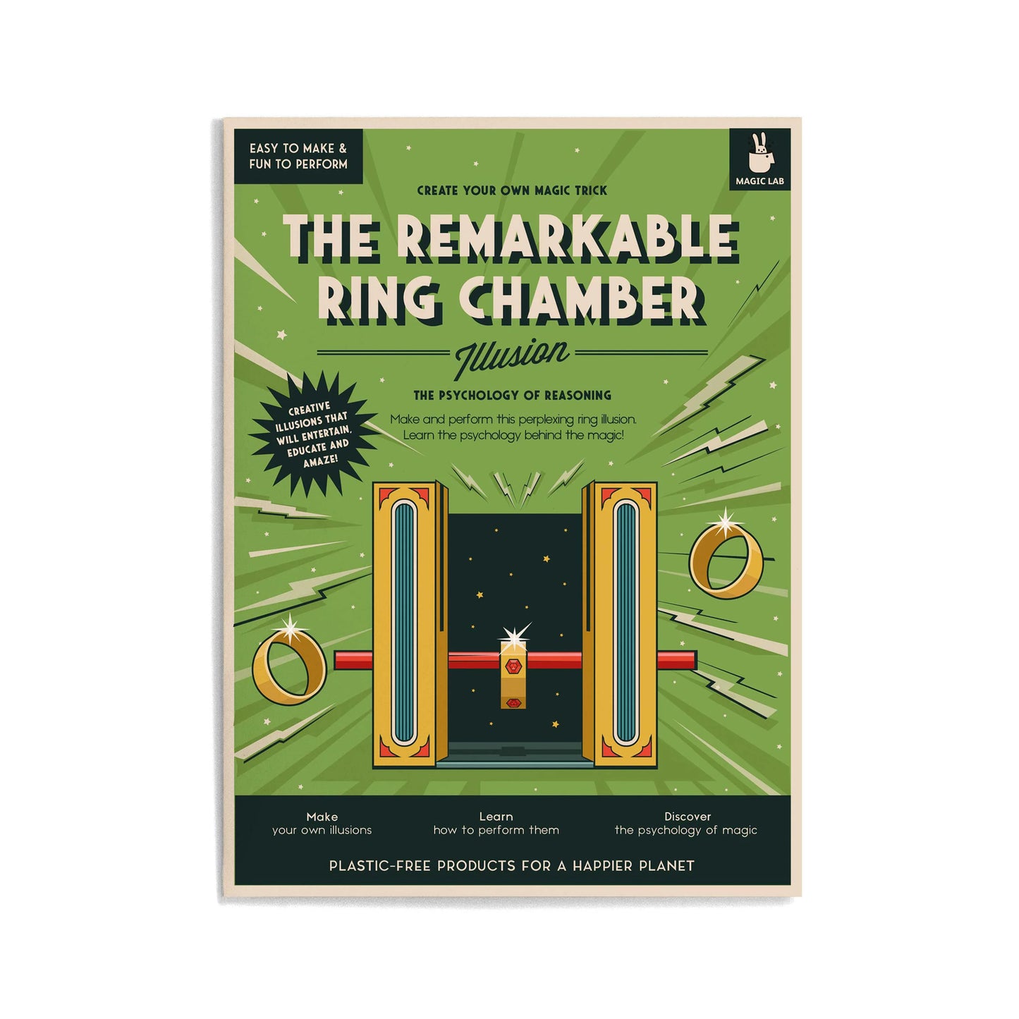 Clockwork Soldier's And Magic Lab - The Remarkable Ring Chamber Illusion - Anilas UK