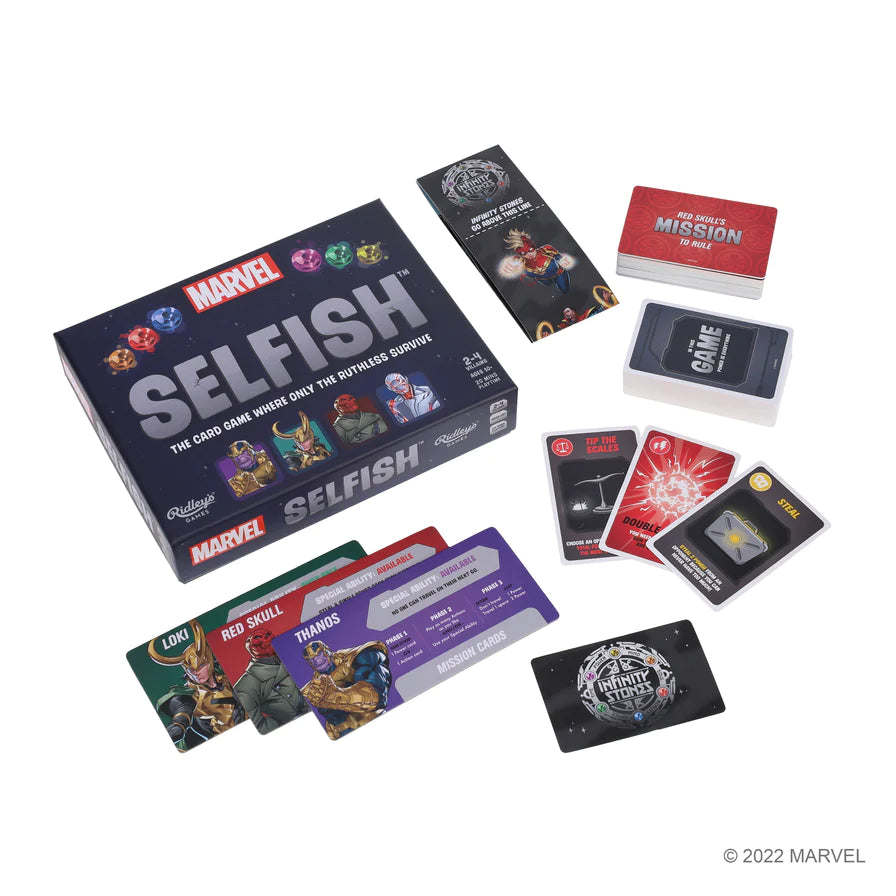 Ridley's Marvel Selfish Board Game - Anilas UK