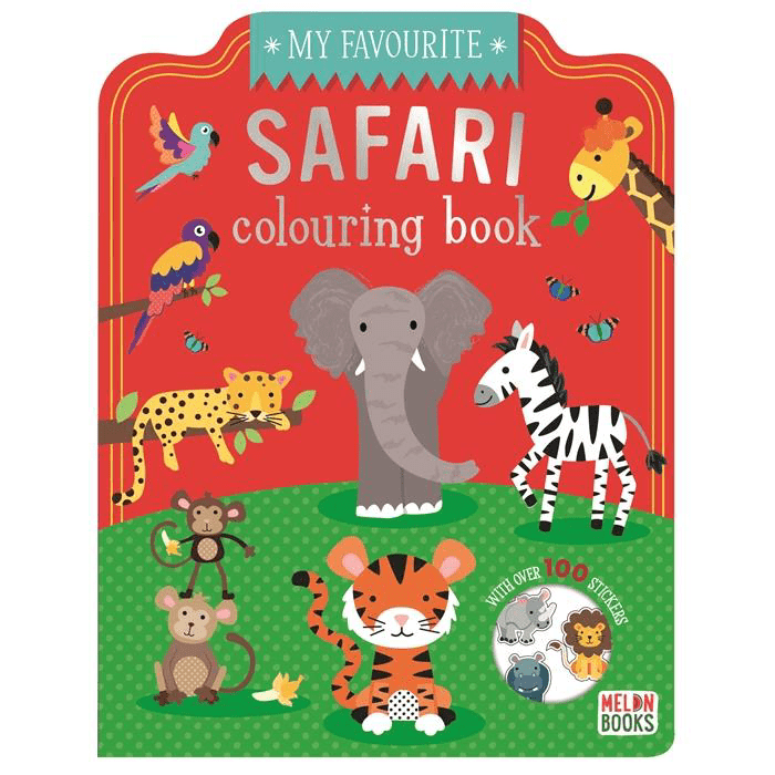 Safari Colouring Book - Anilas UK