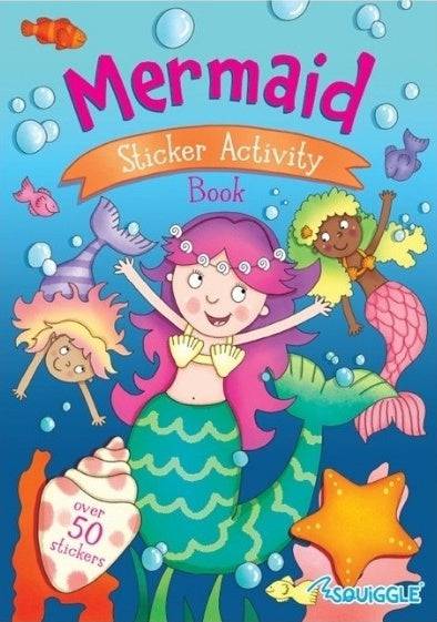 Mermaid Sticker Activity Book - Anilas UK