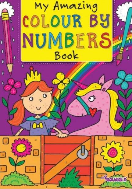 My Amazing Colour By Numbers Book 1 - Anilas UK