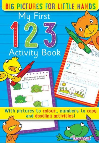 My First 123 Activity Book - Anilas UK
