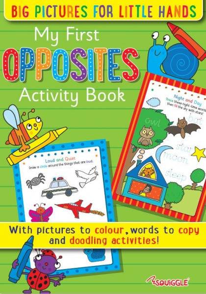 My First Opposites Activity Book - Anilas UK