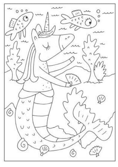 My Magical Creature Colouring Book - Anilas UK