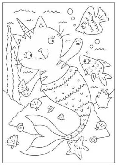 My Magical Creature Colouring Book - Anilas UK