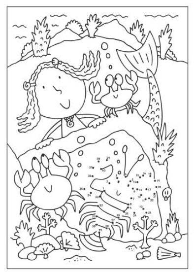 My Mermaid Dot-to-Dot Book - Anilas UK