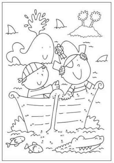 My Pirates Dot-to-Dot Book - Anilas UK