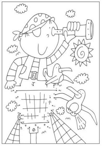 My Pirates Dot-to-Dot Book - Anilas UK