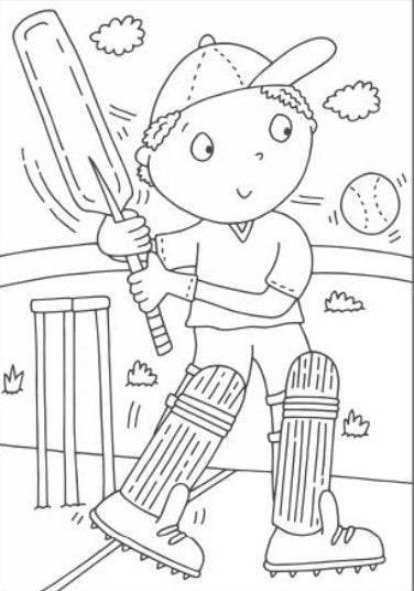 My Super Cool Sports Colouring Book - Anilas UK