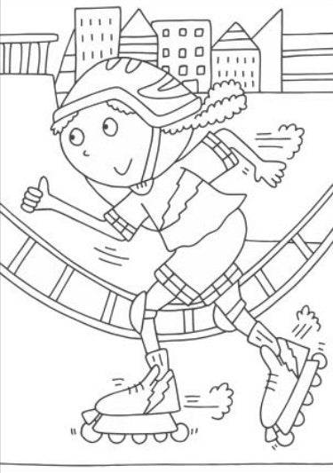 My Super Cool Sports Colouring Book - Anilas UK