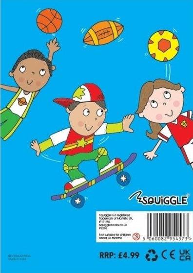 My Super Cool Sports Colouring Book - Anilas UK