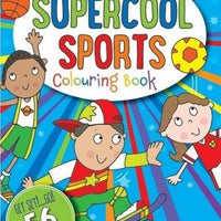 My Super Cool Sports Colouring Book - Anilas UK
