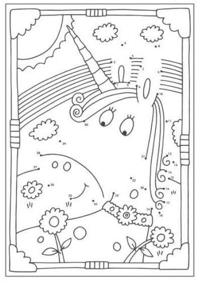 My Unicorn Dot-to-Dot Book - Anilas UK
