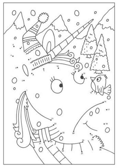 My Unicorn Dot-to-Dot Book - Anilas UK