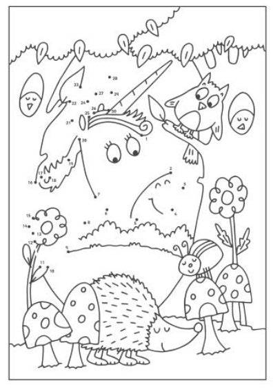 My Unicorn Dot-to-Dot Book - Anilas UK