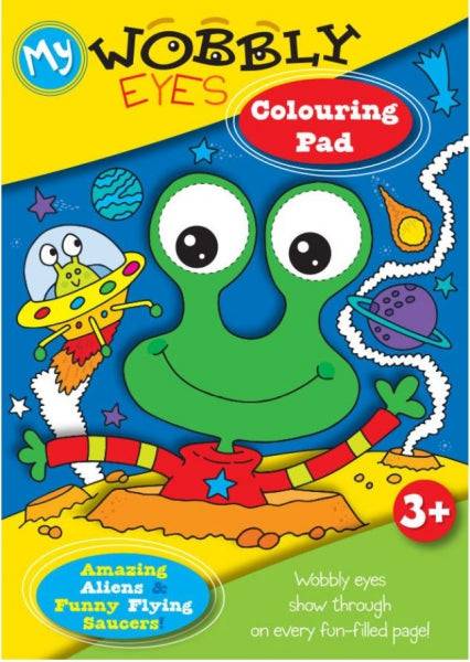 My Wobbly Eyes Amazing Aliens & Funny Flying Saucers - Anilas UK