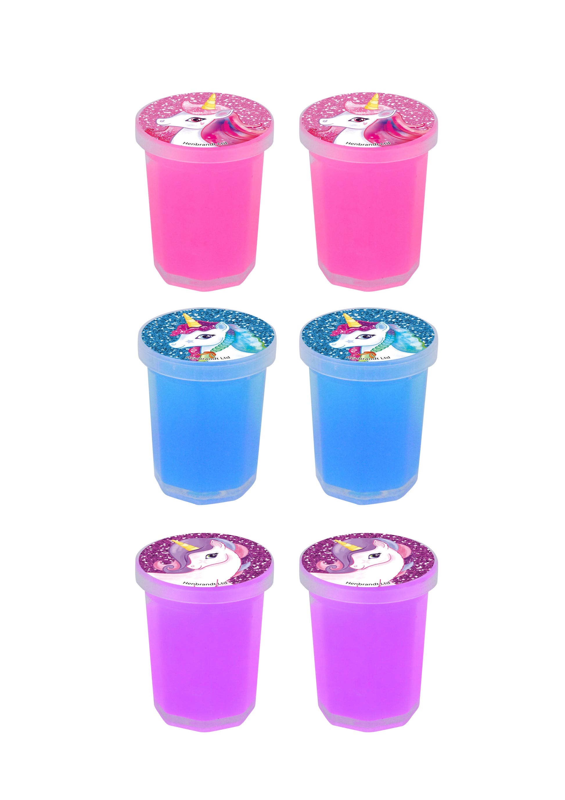 12 Unicorn Slime Barrels - Anilas UK