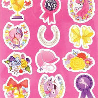 12 Pony Sticker Sheets - Anilas UK