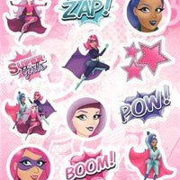 12 Super Girls Sticker Sheets - Anilas UK