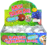 
              Mesh Squeeze Ball with Beads (7CM) - Anilas UK
            