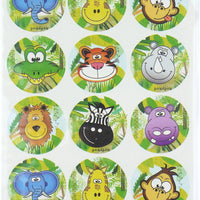 12 Large Jungle Animal Sticker Sheets - Anilas UK