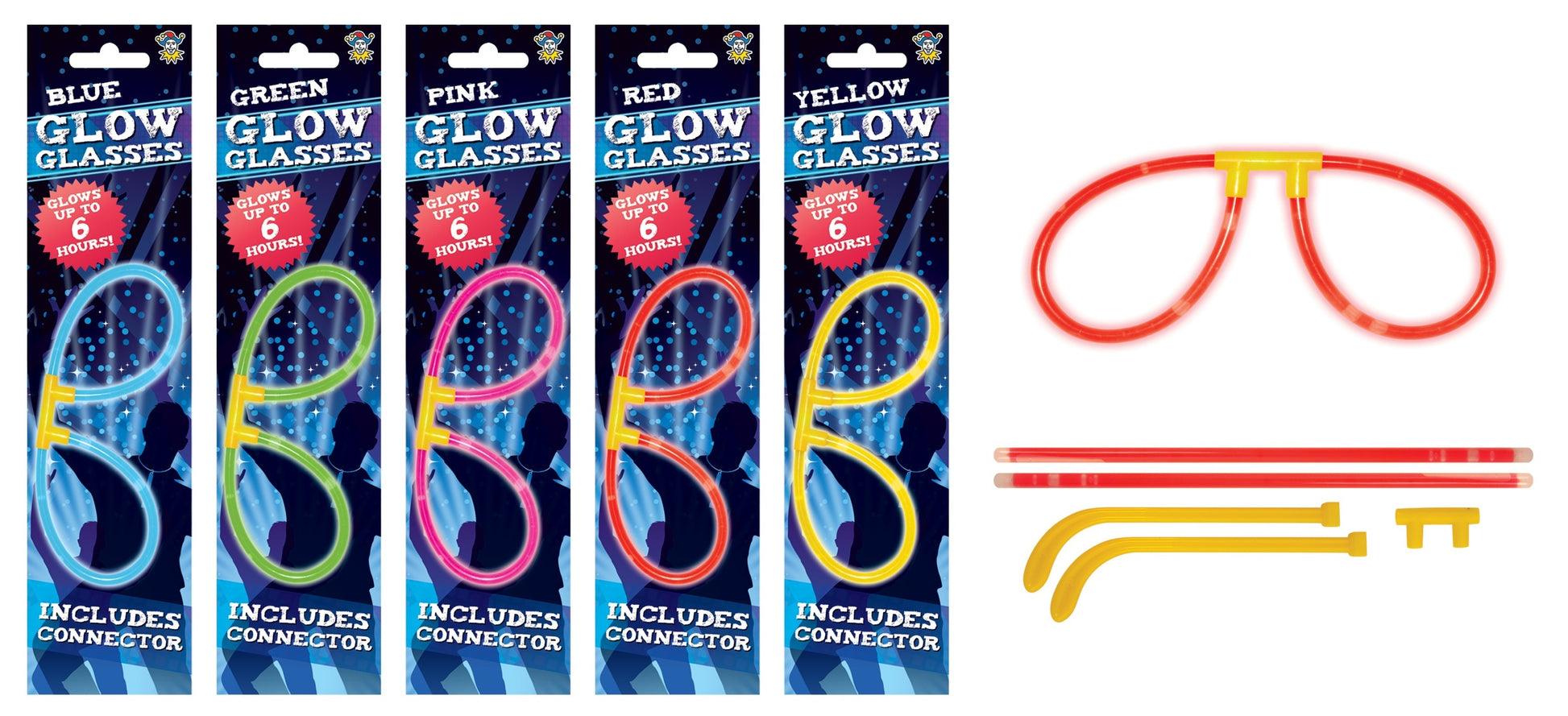 12 Glow Glasses - Anilas UK